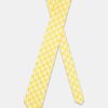 Jacquard Tie 7 cm Yellow - Image 2