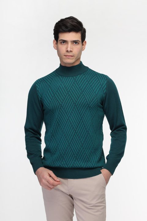 Regular Fit Pullover Green