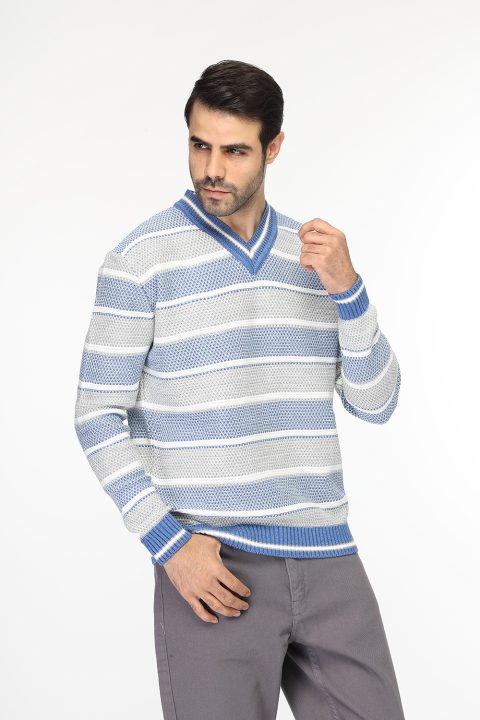 Regular Fit Pullover Light Blue - Image 3