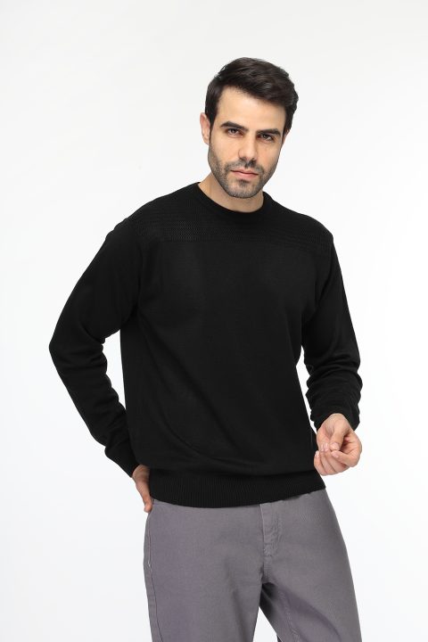 Regular Fit Pullover Black