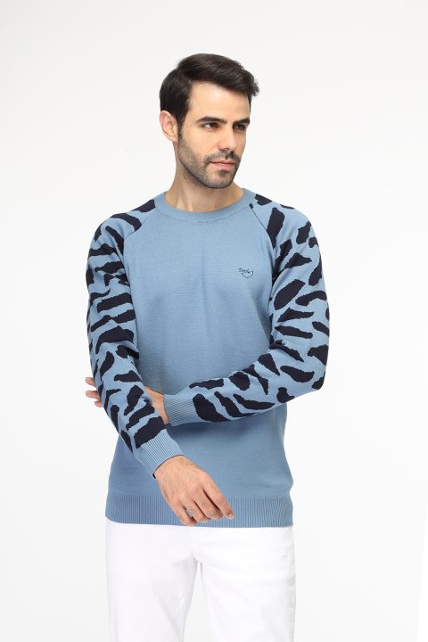 Regular Fit Pullover Blue