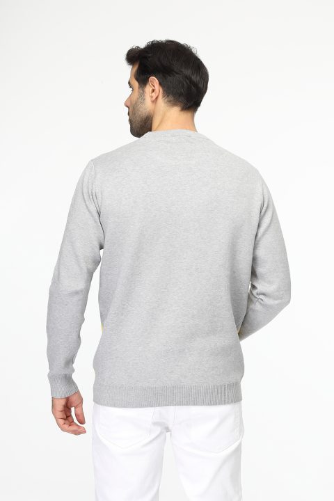 Regular Fit Pullover Gray - Image 3