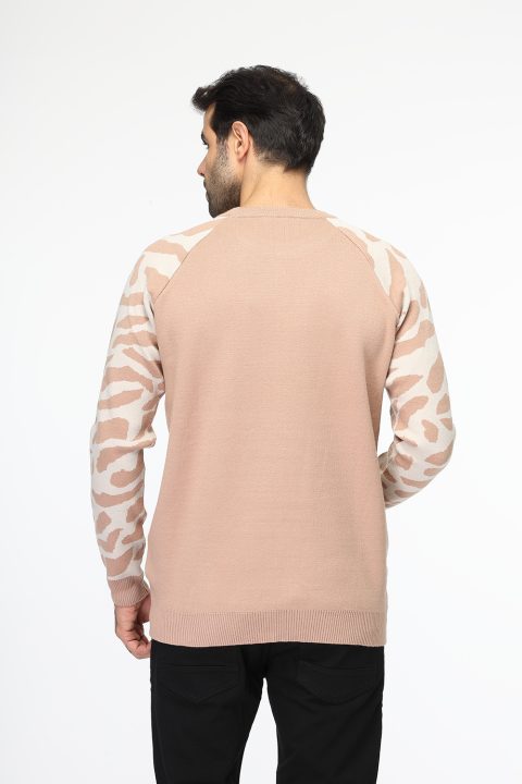 Regular Fit Pullover Beige - Image 3