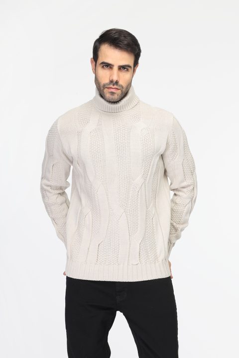 Regular Fit Pullover Beige - Image 3