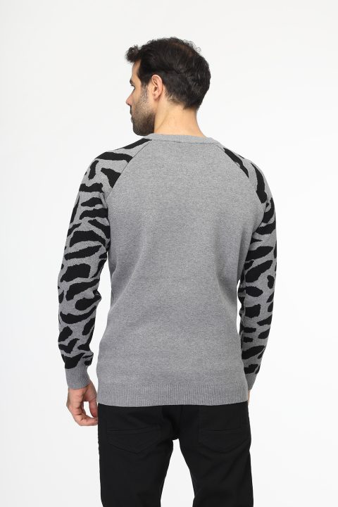 Regular Fit Pullover Gray - Image 3