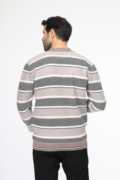 Regular Fit Pullover Beige - Image 3