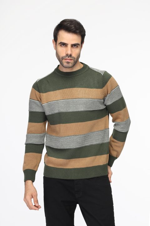 Regular Fit Pullover Green - Image 3