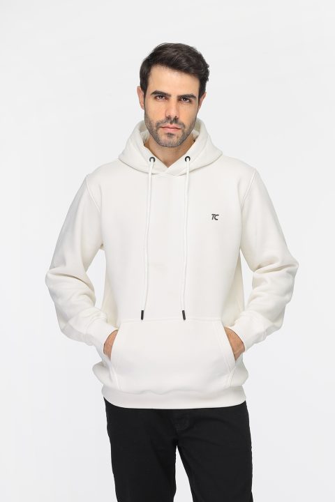 Regular Fit Sweat Shirt Off White