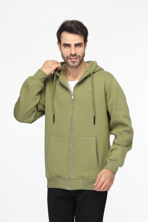 Regular Fit Sweat Shirt Green - Image 3