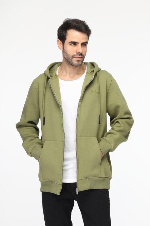 Regular Fit Sweat Shirt Green