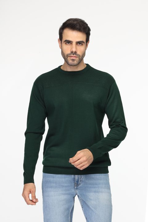 Regular Fit Pullover Green