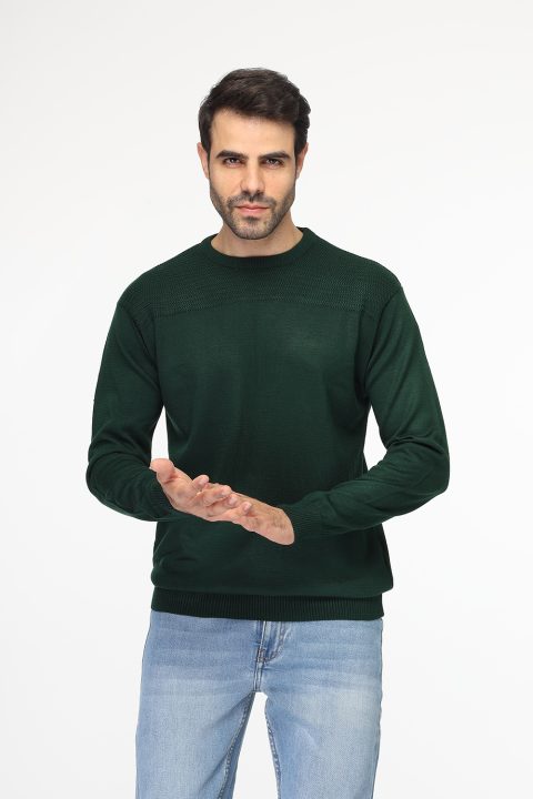 Regular Fit Pullover Green - Image 3