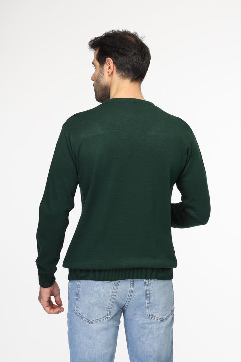 Regular Fit Pullover Green - Image 4