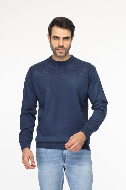 Regular Fit Pullover Dark Blue