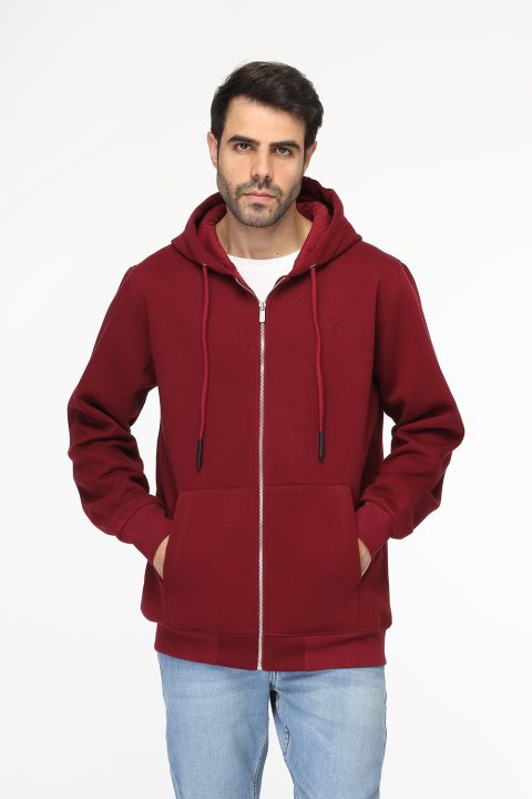 Regular Fit Sweat Shirt Maroon