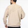 Over Size Sweat Shirt Beige - Image 5