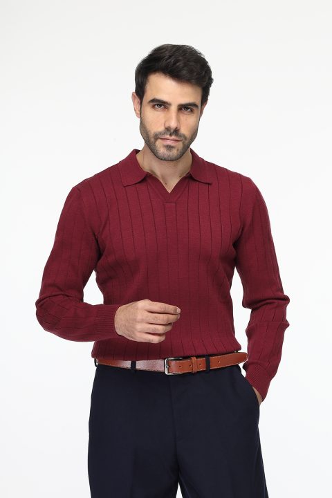 Regular Fit Pullover Maroon