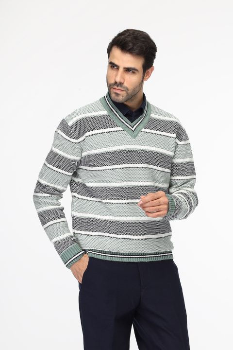 Regular Fit Pullover Green - Image 3