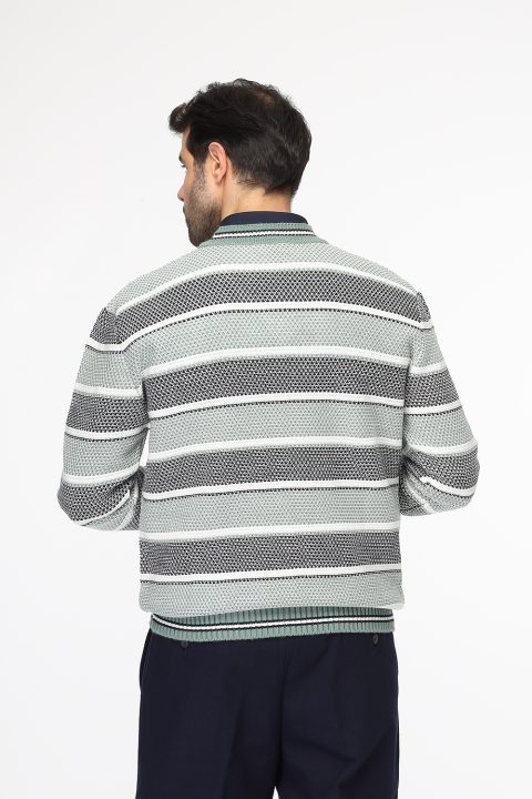 Regular Fit Pullover Green - Image 4