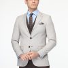 Slim Fit Suit Beige - Image 5