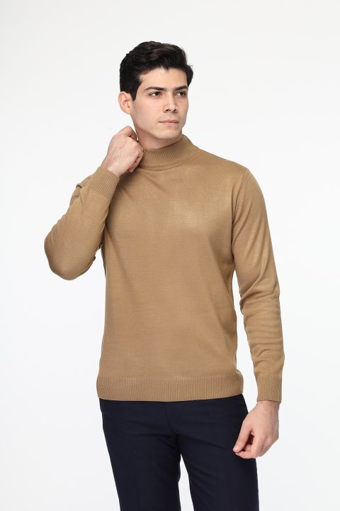 Regular Fit Pullover Beige - Image 4