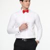 Slim Fit White Evening shirt