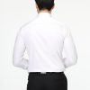 Slim Fit White Evening shirt - Image 7