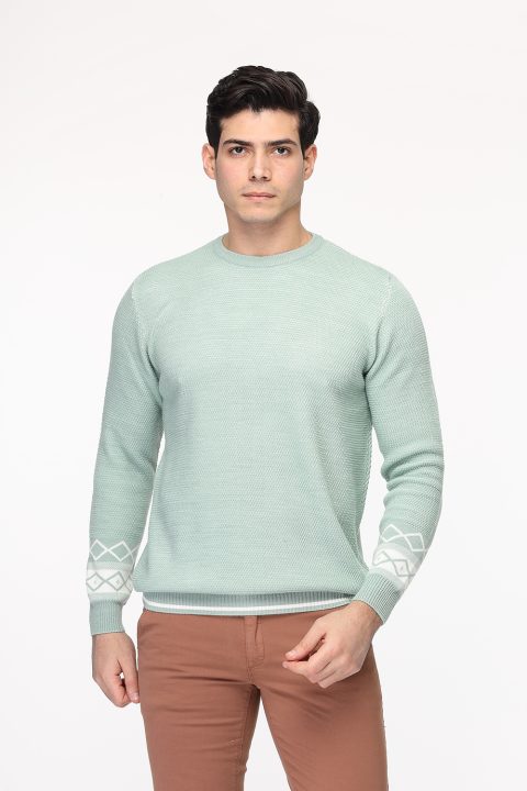 Regular Fit Pullover Green