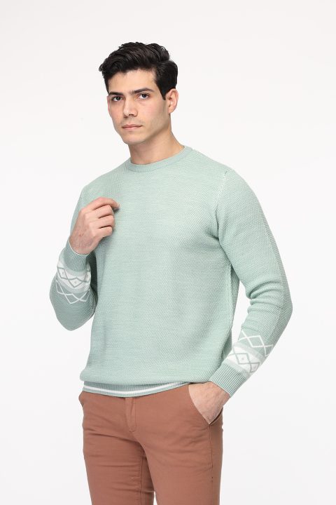 Regular Fit Pullover Green - Image 3