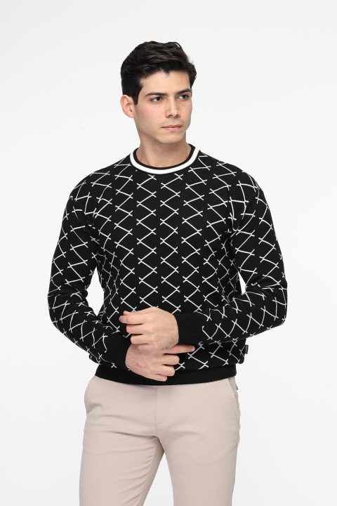 Regular Fit Pullover Black - Image 3