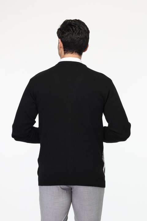 Regular Fit Pullover Black - Image 4