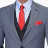 ⁦بدلة - سليم فيت - أزرق⁩ - الصورة ⁦2⁩