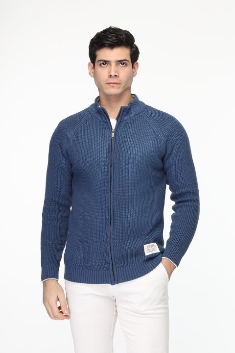 Regular Fit Pullover Blue