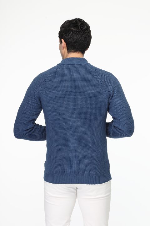 Regular Fit Pullover Blue - Image 4