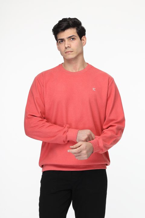 Regular Fit Sweat Shirt Pink - Image 3