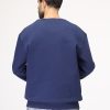 Over Size Sweat Shirt Dark Blue - Image 3