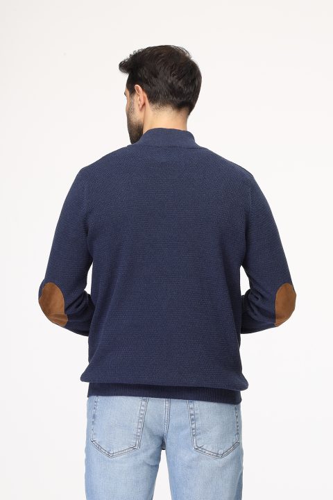 Regular Fit Pullover Dark Blue - Image 4