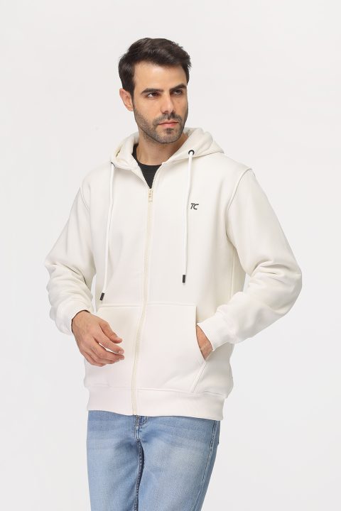 Regular Fit Sweat Shirt Off White - Image 3