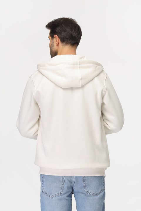 Regular Fit Sweat Shirt Off White - Image 4