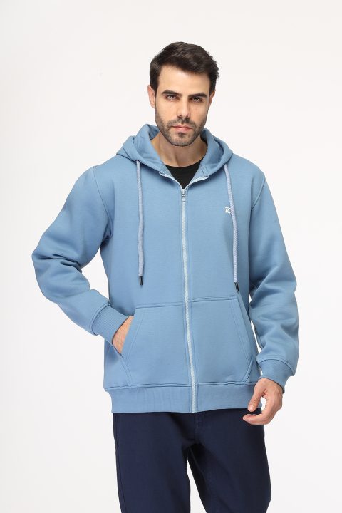 Regular Fit Sweat Shirt Light Blue - Image 3