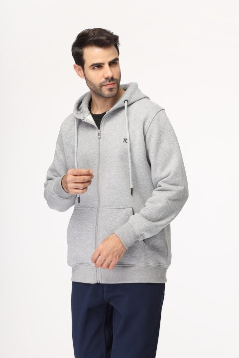 Regular Fit Sweat Shirt Light Gray - Image 3