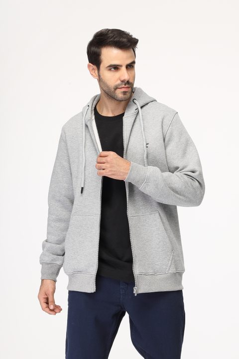 Regular Fit Sweat Shirt Light Gray - Image 4