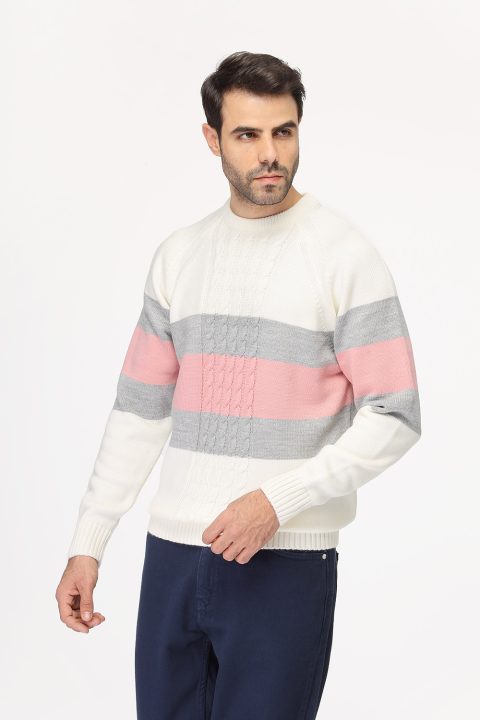 Regular Fit Pullover Beige - Image 3