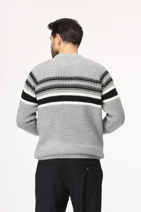 Regular Fit Pullover Gray - Image 4