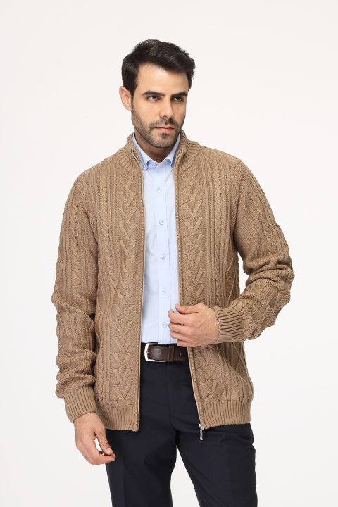 Regular Fit Pullover Beige - Image 4