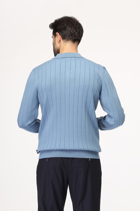 Regular Fit Pullover Blue - Image 5