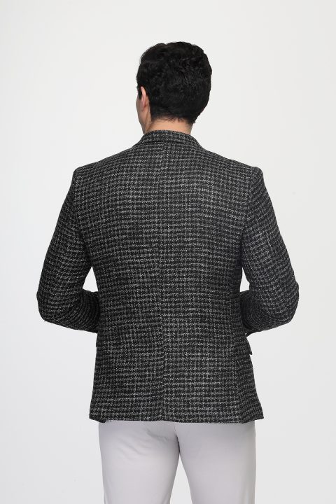 Regular Fit Blazer Dark Gray - Image 5