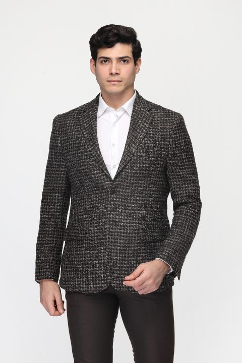 Regular Fit Blazer Brown - Image 3