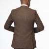Slim Fit Suit Brown - Image 4