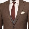Slim Fit Suit Brown - Image 2